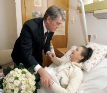 Viktor Yushchenko and Nila Kryukova