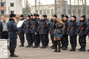 A military oath in Lvov