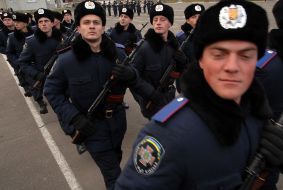 A military oath in Lvov
