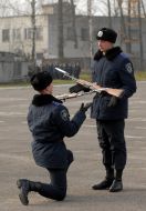A military oath in Lvov