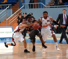 PJ Tucker, Andres Rodriguez and Brian Green