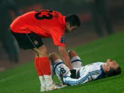 Darijo Srna and Aleksandr Aliyev