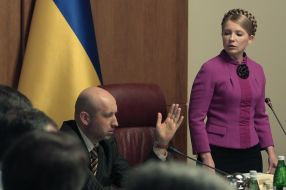 Yulia Timoshenko and Aleksandr Turchinov