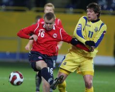 Yevgeny Seleznyov and Christian Grindheim