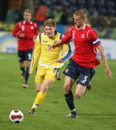 Vladimir Gomenyuk and Brede Hangeland