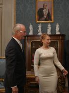 Carl XVI Gustaf and Yuliya Timoshenko