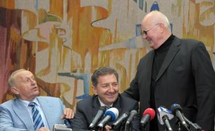 Анатолий Мялица, Дмитрий Кива и Вячеслав Богуслаев