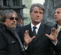 Viktor Yushchenko and Anatoliy Gaydamaka