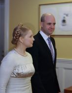Yulia Timoshenko and Fredrik Reinfeldt