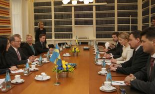 Yulia Timoshenko and Pere Westerberg