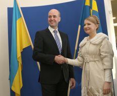 Yulia Timoshenko and Fredrik Reinfeldt