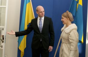 Yulia Timoshenko and Fredrik Reinfeldt