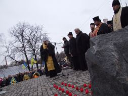 Honouring of Holodomor victims memory in Chernovtsy