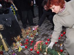 Honouring of Holodomor victims memory in Chernovtsy