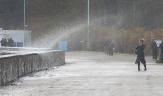 A gale in Evpatoria