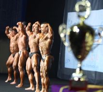 Body building Ukrainian Championship participant