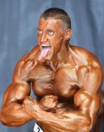 Body building Ukrainian Championship participant