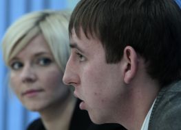 Vladimir Gavrish and Aleksandra Sobolevskaya