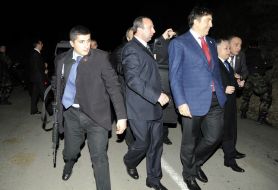 Михаил Саакашвили и Лех Качиньский