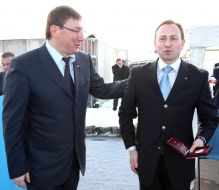 Yuriy Lutsenko and Nikolay Tomenko