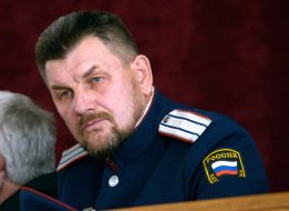 Great cossack circle participant