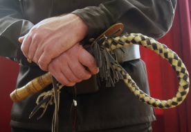 Great cossack circle participant