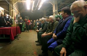 Workers of factory ”Artem”