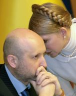 Aleksandr Turchinov and Yuliya Timoshenko