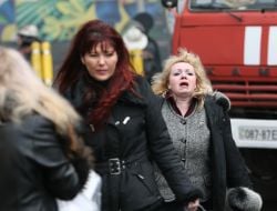 Пожар в Центральном универмаге