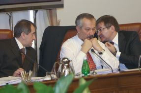 Bogdan Danilishyn, Viktor Pinzenyk and Grigoriy Nemyrya