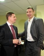 Nikolay Katerinchuk and Vitaly Klichko