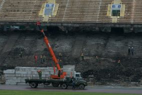 Reconstruction of ”Olimpiyskiy” stadium