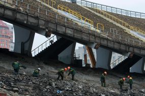 Reconstruction of ”Olimpiyskiy” stadium