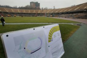 Reconstruction of ”Olimpiyskiy” stadium