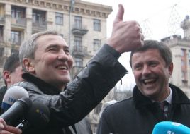 Леонид Черновецкий и Виктор Пилипишин