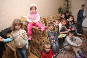 Воспитанники детского дома