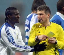 Ismael Bangoura and Yevgeniy Gerenda