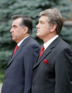 Emomali Rakhmon (Rakhmonov) and Viktor Yushchenko
