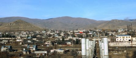 Вид на город Спитак