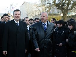 Виктор Янукович и Арам Кочарян