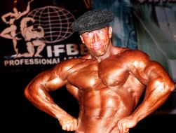 Participant of the Championship on bodybuilding