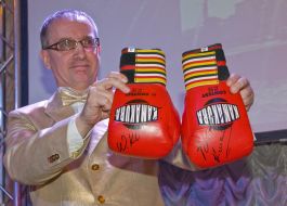 Charitable auction participant