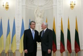 Viktor Yushchenko and Valdas Adamkus