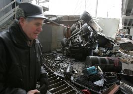 Хозяин разрушенного гаража