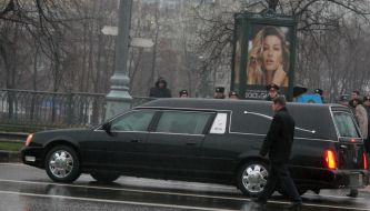 Funeral сeremony of Aleksy II