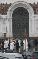 Funeral service сeremony of Aleksy II