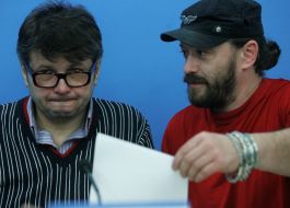 Viktor Pinchuk and Sergey Poyarkov