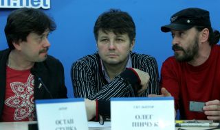 Ostap Stupka, Oleg Pinchuk and Sergey Poyarkov