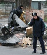 Сотрудники милиции