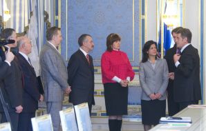 Meeting of Viktor Yushchenko with the mission of International monetary fund